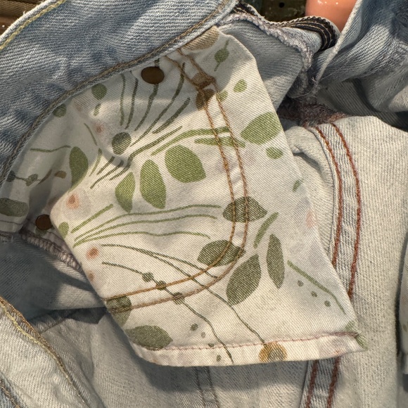 Vintage MADISON Abercrombie and Fitch DISTRESSED FLARE Jeans | 90's | 4R - Picture 12 of 14